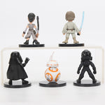 5pcs 5.5cm Star Wars Figures