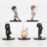 5pcs 5.5cm Star Wars PVC Action Figures