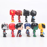 10cm 10pcs/set Justice League & Avengers Figure Set