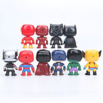 10cm 10pcs/set Justice League & Avengers Figure Set