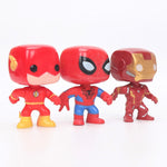 10cm 10pcs/set Justice League & Avengers Figure Set