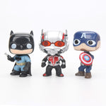 10cm 10pcs/set Justice League & Avengers Figure Set