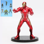 17-20cm Avengers Infinite War Figure Captain Hulk Ironman Doctor Strange Thor  Wonder Woman