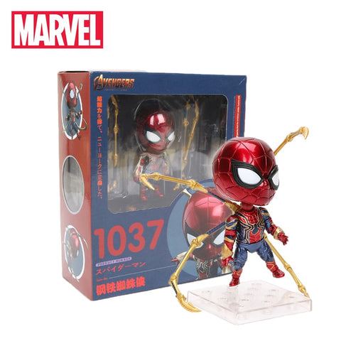 10cm Iron Spiderman Figure