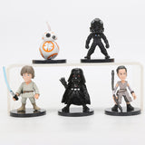 5pcs 5.5cm Star Wars PVC Action Figures